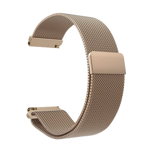 스페이스쉴드 갤럭시 워치 마그네틱 메탈 스트랩 20mm (41mm/42mm 호환 가능), 엔티크골드, 1개