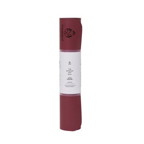 가네샤요가프랍스 더 가네샤 요가매트 울트라컴포트, Velvet Red