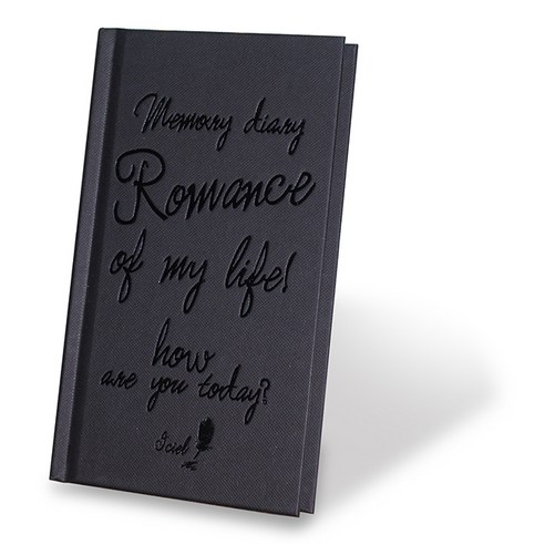 아이씨엘디자인 Memory ver.3 양장 다이어리, 블랙