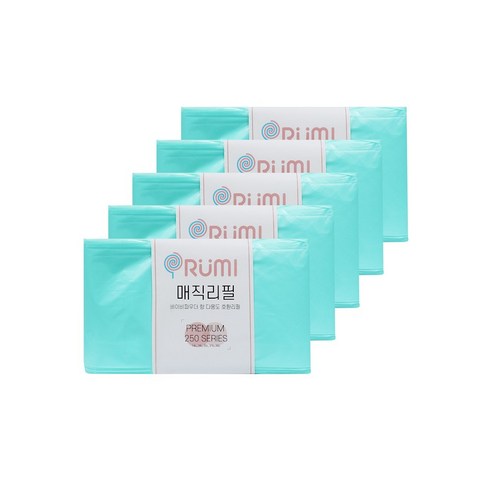 오루미 프리미엄 250 시리즈 14L/16L/20L/21L 매직캔 호환 리필 기저귀 쓰레기봉투, 1개