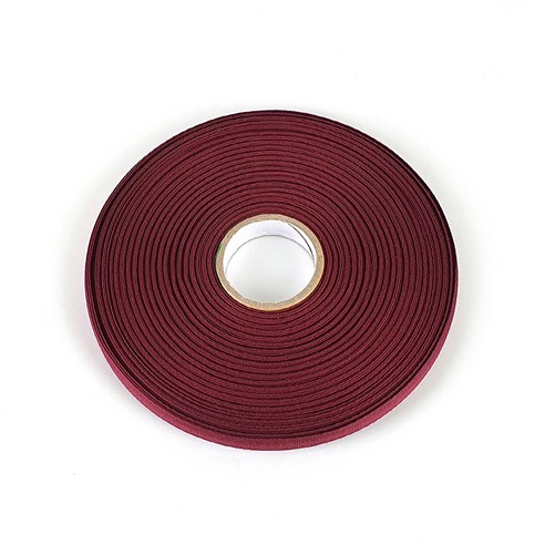 Jstrading 헤링본 면 테이프 끈 폭 10mm, 13 버건디, 1개