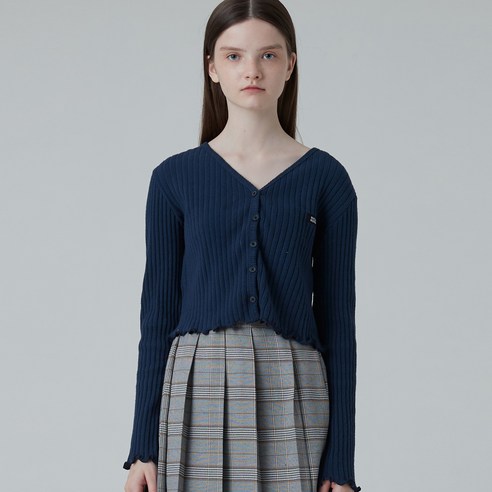 매치글로브 여성용 MG0F COTTON CROP CARDIGAN