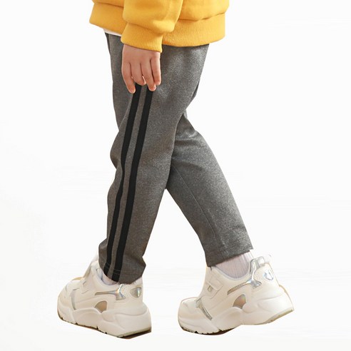 키즈코디 아동용 기모 데일리 라인 팬츠
