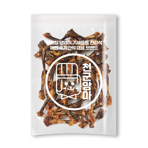 천군맘마 강아지 수제 간식 500g, 오리도가니맛, 1개