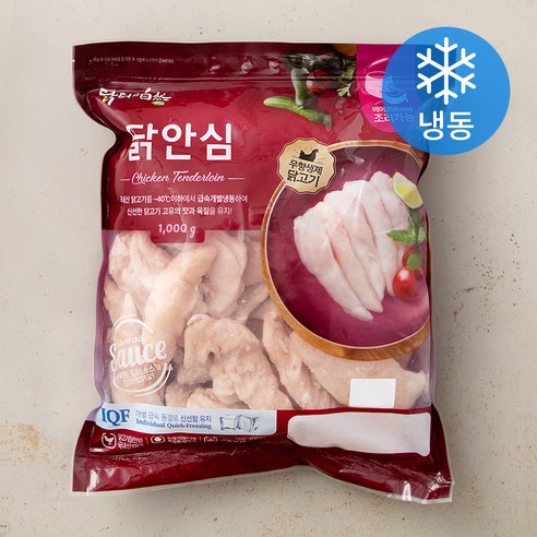 닭터의자연 무항생제 인증 닭안심 (냉동)