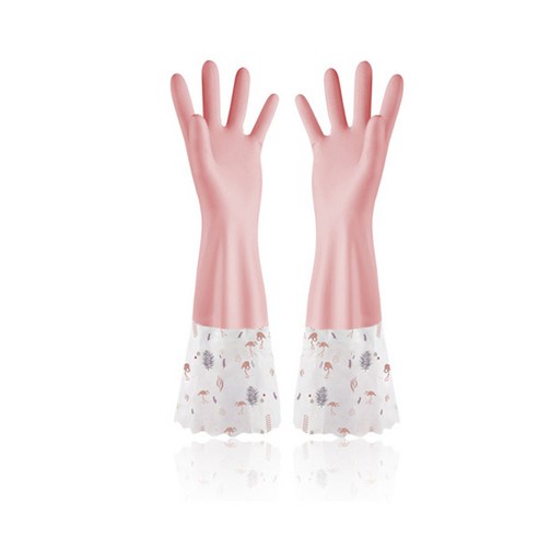 마켓감성 포근 주방 다용도 고무장갑 M, 타입7, 5세트, 중(M)