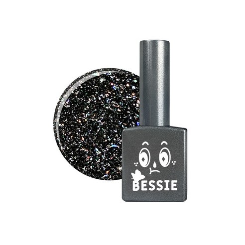 베씨 나빌레라 글리터 젤네일 12g, GL26 블랙스완, 11ml, 1개