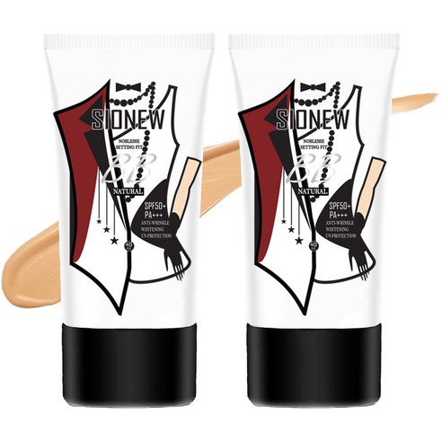 시오뉴 노블레스 셋팅핏 비비크림 40ml, 네츄럴, 2개