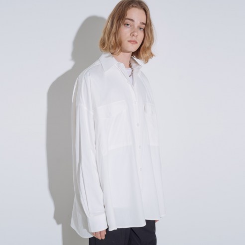 브이투 남성용 OVERFIT RAY POCKET SHIRT