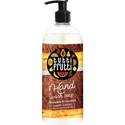 파모나 파인애플 앤 코코넛 핸드워시 솝, 500ml, 1개