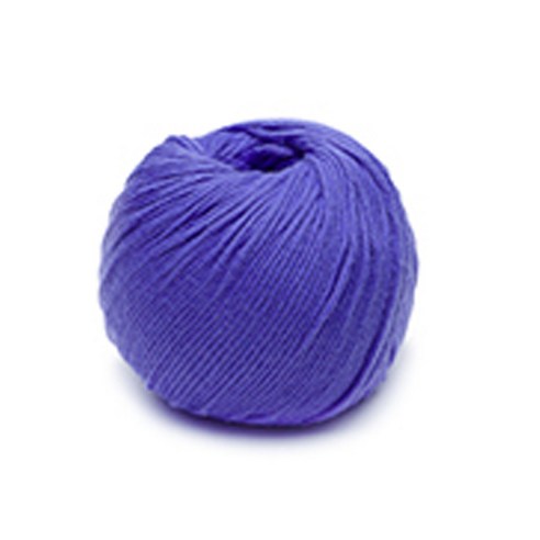 kpc yarn 가쉽 DK 면 뜨개실 50g, 퍼플페탈, 113m