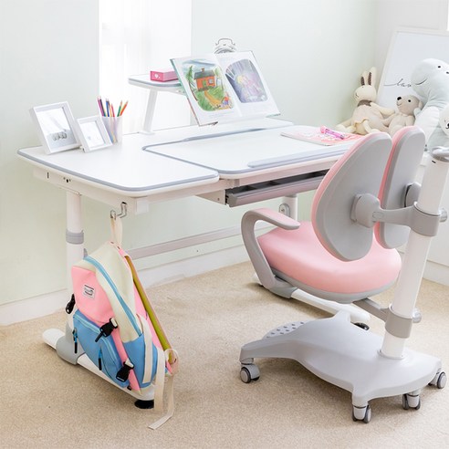 바른 자세 습관과 집중력 향상을 위한 루나랩 키즈 어린이 책상