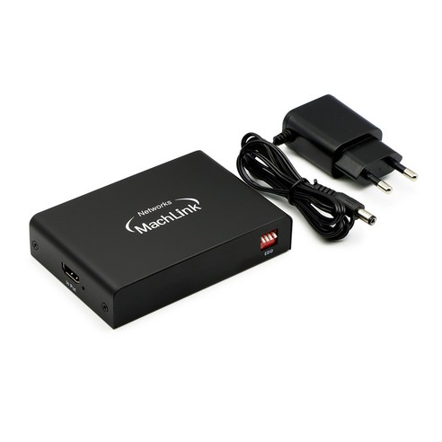 마하링크 Ultra HDMI 4K 60Hz EDID 딥 스위치 1:4 분배기, ML-HS446E, 1개