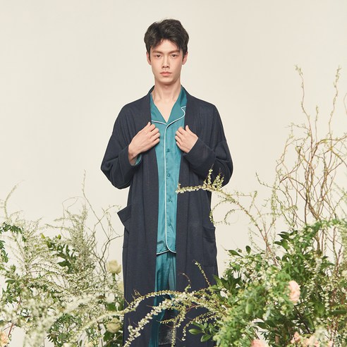 아템포 NATURAL LINEN ROBE
