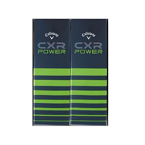 캘러웨이 CXR POWER 골프공 2피스 6구 세트, 화이트, 1세트