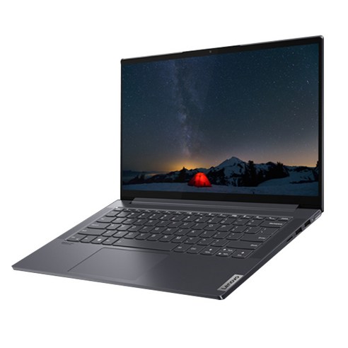 레노버 2020 YOGA Slim7 14, 슬레이트 그레이, 라이젠5 4세대, 512GB, 8GB, WIN10 Home, 82A20000KR