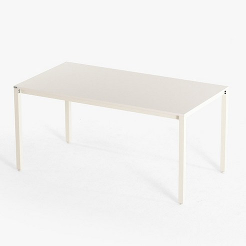 209애비뉴 제로데스크 게임용 컴퓨터 책상 1500 x 800 x 720 mm, 화이트(상판) + 화이트(프레임)