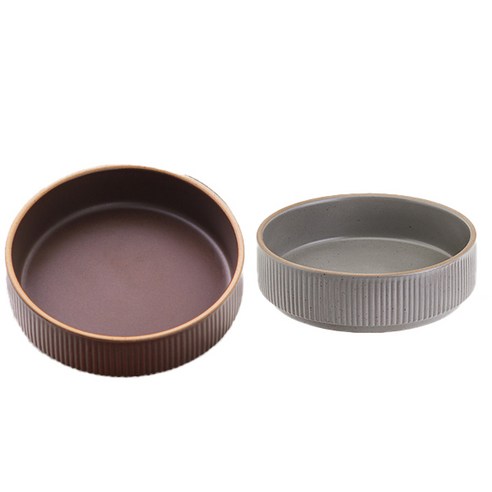 로얄베일 라포레 찬기 10.5cm, 소일브라운, 스톤그레이, 2개