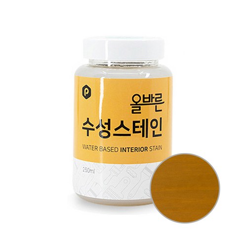 페인트인포 올바른 수성 스테인 250ml, 502 소나무, 1개