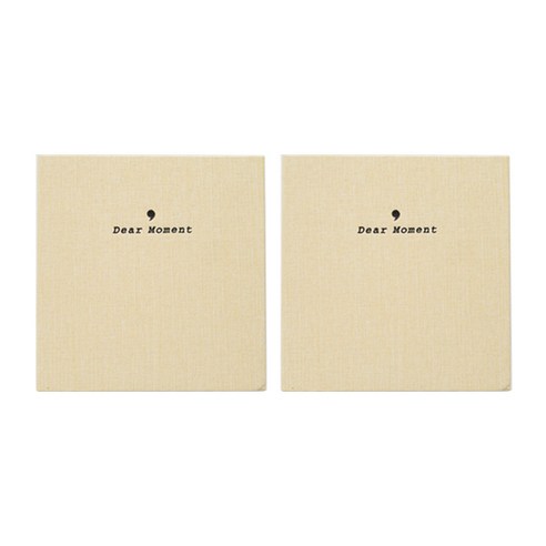 빈포토 메모리 포켓 미니 앨범 14.5 x 15 x 3 cm 2p, TYPE 02, 50매