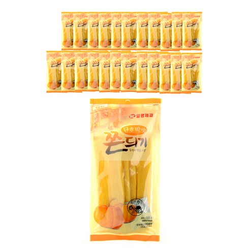 일광제과 단호박맛 쫀듸기, 150g, 24개
