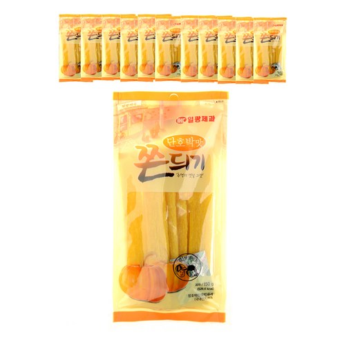 일광제과 단호박맛 쫀듸기, 150g, 12개