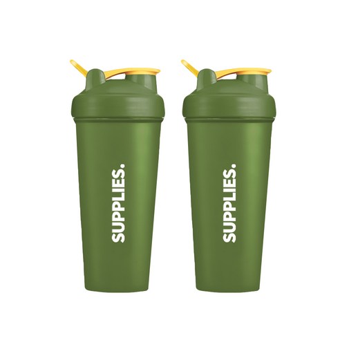 서플라이스 클래식 쉐이커 2p, 그린, 700ml, 2개