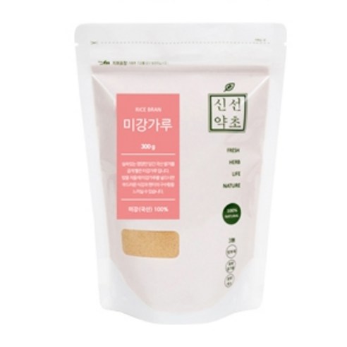 신선약초 쌀겨 미강가루, 2개, 300g