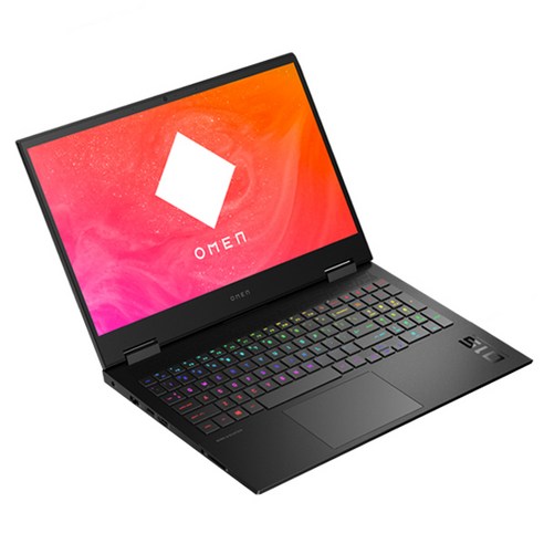 HP OMEN 15 노트북 ek0067KR (i7-10750H 39.6cm RTX 2070 WIN10 Home), 블랙, 코어i7 10세대, 512GB, 16GB, WIN10 Home