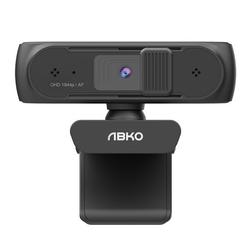 고화질 영상과 선명한 오디오로 화상 통화와 콘텐츠 제작을 향상시키는 앱코 QHD 웹캠