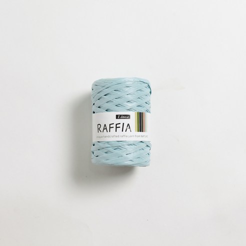 리네아 라피아 뜨개실 40g x 4p, 402 밀크스카이, 85m