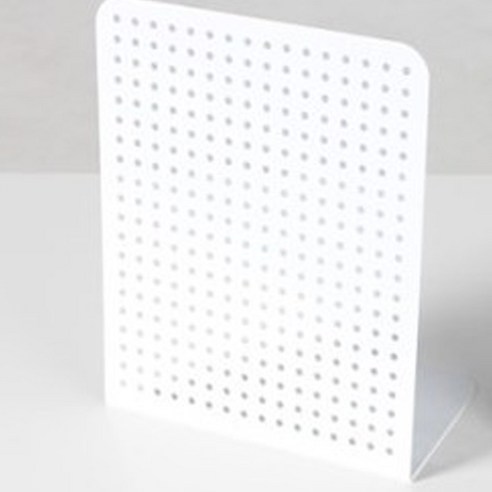 책상 타공판 280x225 mm, 1개, 화이트