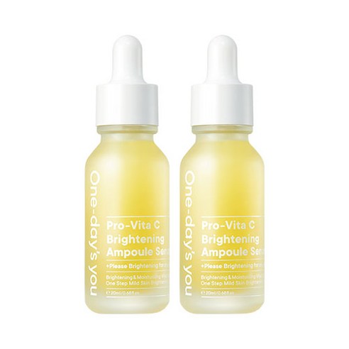원데이즈유 프로 바이타 씨 브라이트닝 앰플 세럼, 20ml, 2개