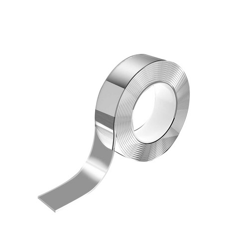 코지파파 초강력 실리콘 양면 테이프 두께 2mm x 폭 3cm x 길이 5m, 두께 2mm 폭 3cm 길이 5m 1+1
