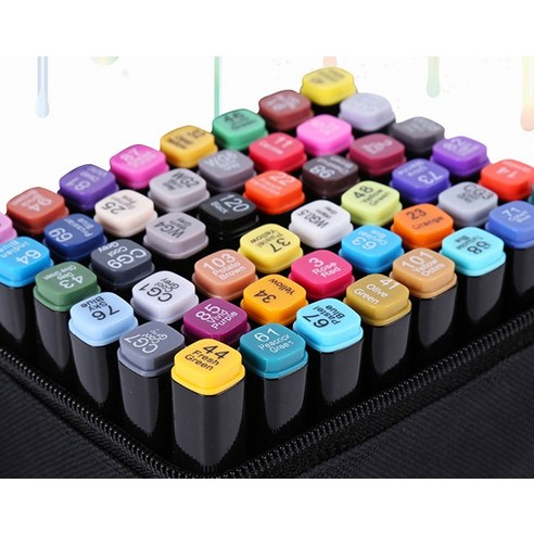 무한한 상상력을 펼쳐낼 80가지 색의 향연, 터치필 더블헤드 마카펜 세트