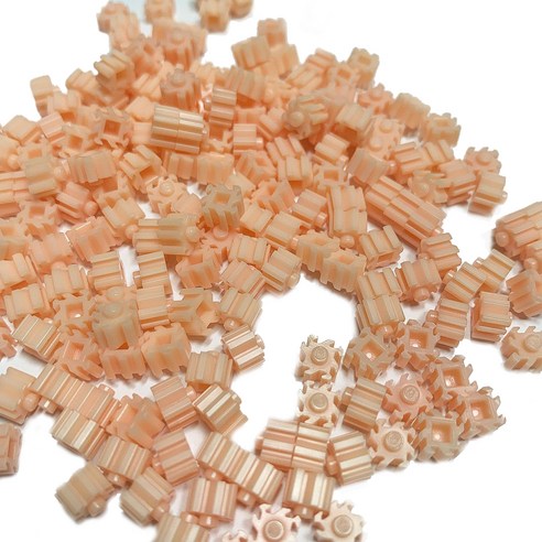 크런치 슬라임 미니디폼 블럭 6mm, 피치, 500g, 1개