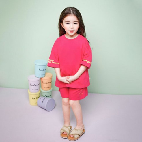 젤리스푼 아동용 독수리 반팔상하복