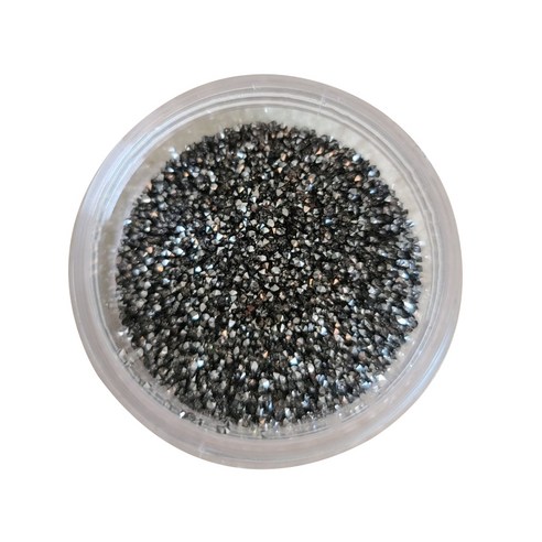 마이크로다이아 네일 픽시 대용량 20g, 블랙, 1개