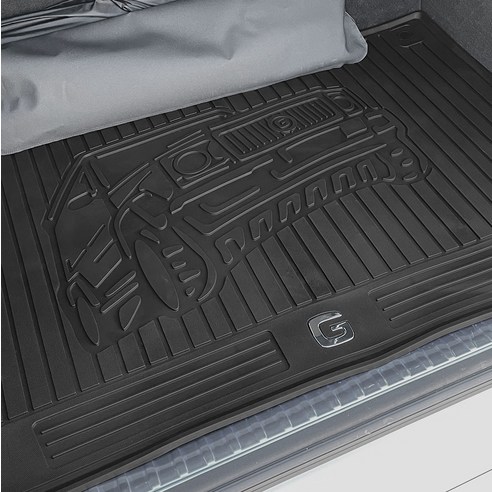 3W 에코라이너 FULL TPE 3D 카매트, 블랙, Benz G바겐 (W463b) 2019.09~