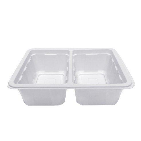 투고팩 실링용기 사각 1500ml OTP-84-2A호 화이트, 1개, 250개