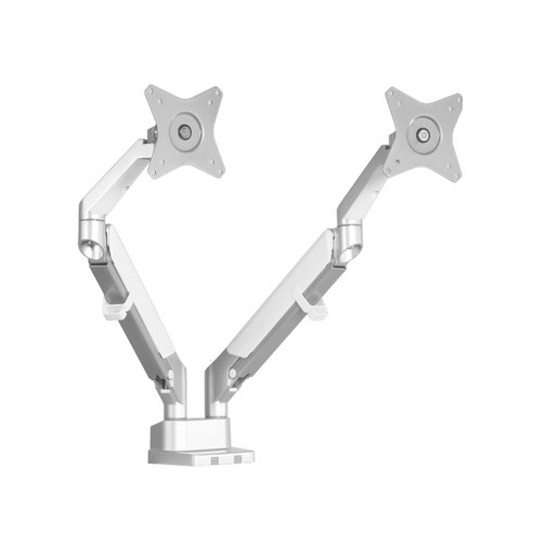 좁은 책상 공간, 두 대 모니터 때문에 답답하신가요? 숨겨진 공간을 찾아줄 해결사! 카멜마운트듀얼