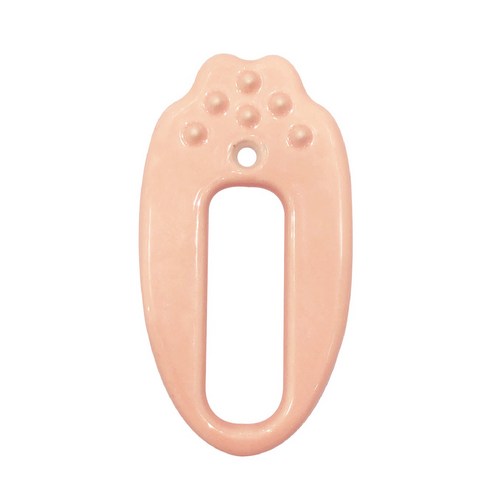 살롱드느바에 괄사 마사지 도구 65 x 117 x 10 mm, pink, 1개