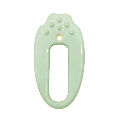 살롱드느바에 괄사 마사지 도구 65 x 117 x 10 mm, mint, 1개