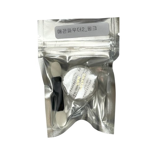 매끈파우더2, 핑크, 1개