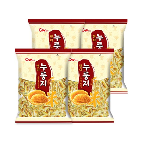 청우식품 누룽지 캔디, 1.2kg, 4개