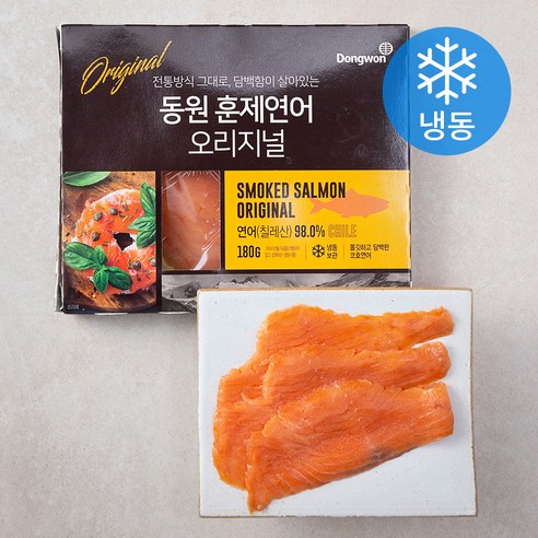 동원 훈제연어 오리지널 (냉동), 180g, 2개