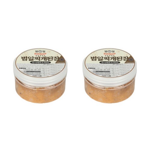 범일 찌개된장, 250g, 2개