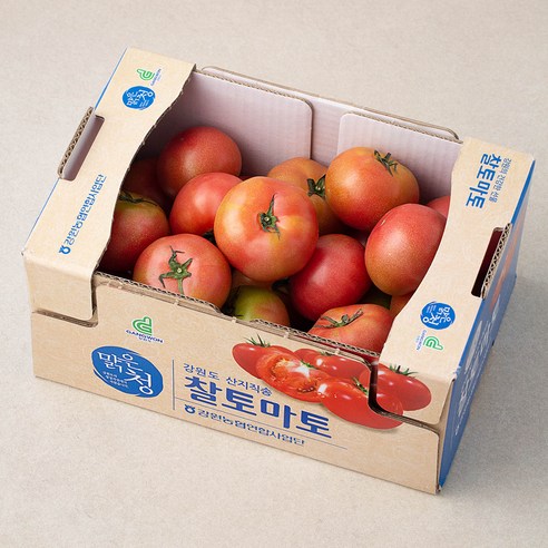 맑은청 GAP 인증 청정강원 찰토마토, 3kg, 1박스
