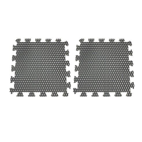 마추미 퍼즐 미끄럼방지매트 30 x 30 cm, 그레이, 2개
