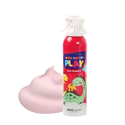바스참 플레이 버블 클렌저 스윗 스트로베리 향, 200ml, 1개